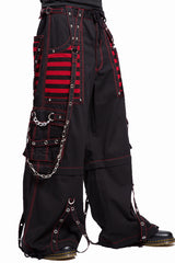 Tripp NYC Electro Pants [Black/Red]