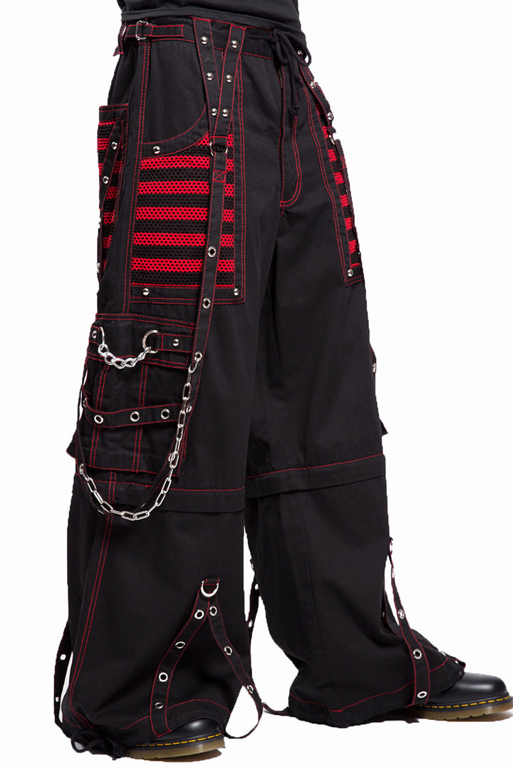 Tripp Electro Pants [Black/Red] – VampireFreaks