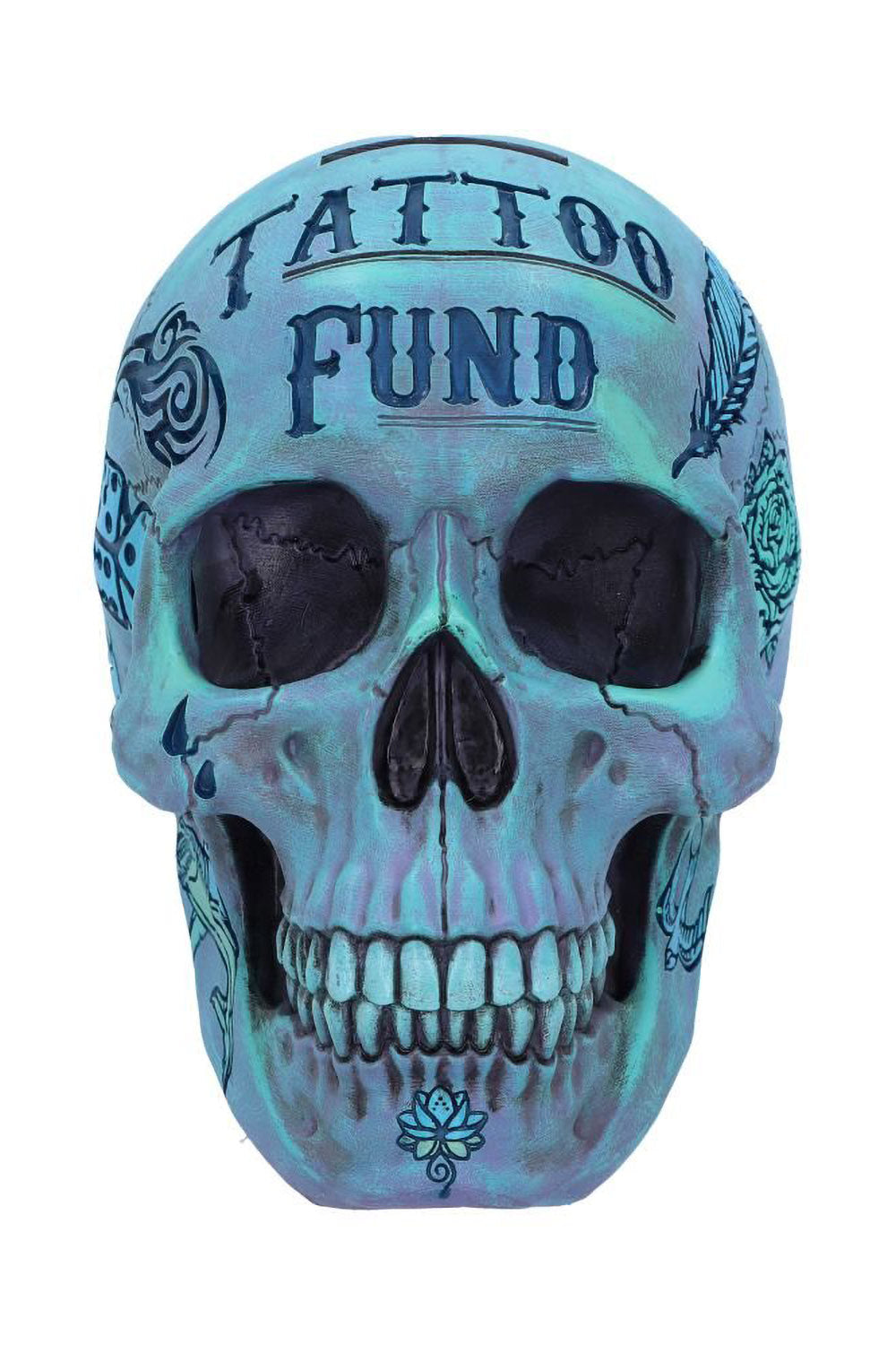 Tattoo Fund Skull Bank [BLUE]