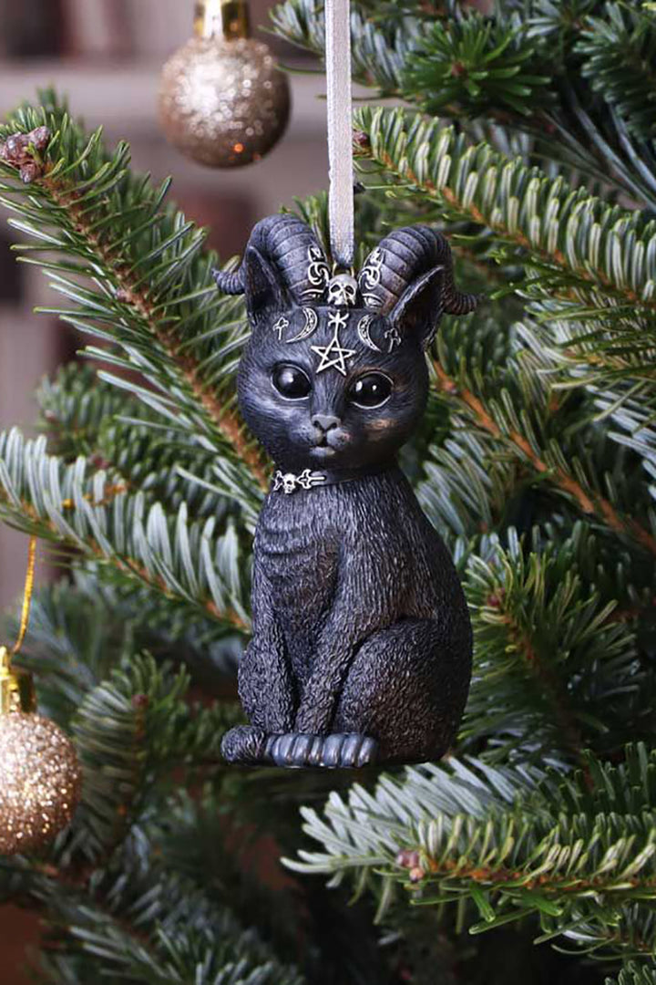 Pawzuph Horned Cat Hanging Ornament