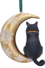 Lisa Parker Moon Cat Hanging Ornament