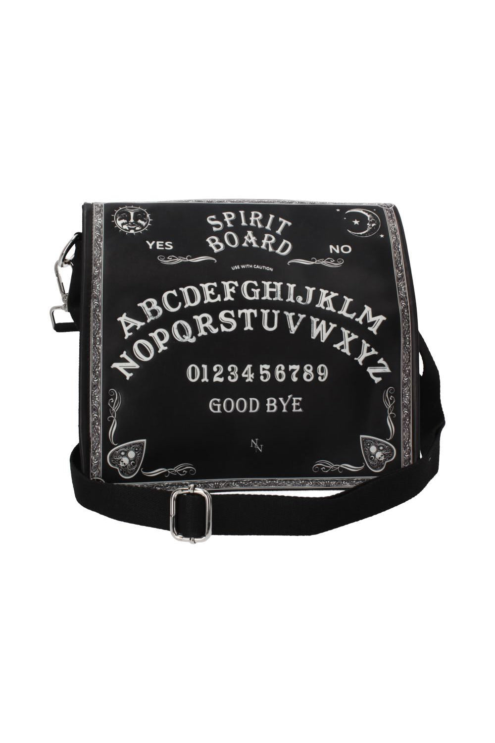 Spirit Board Embossed Shoulder Bag