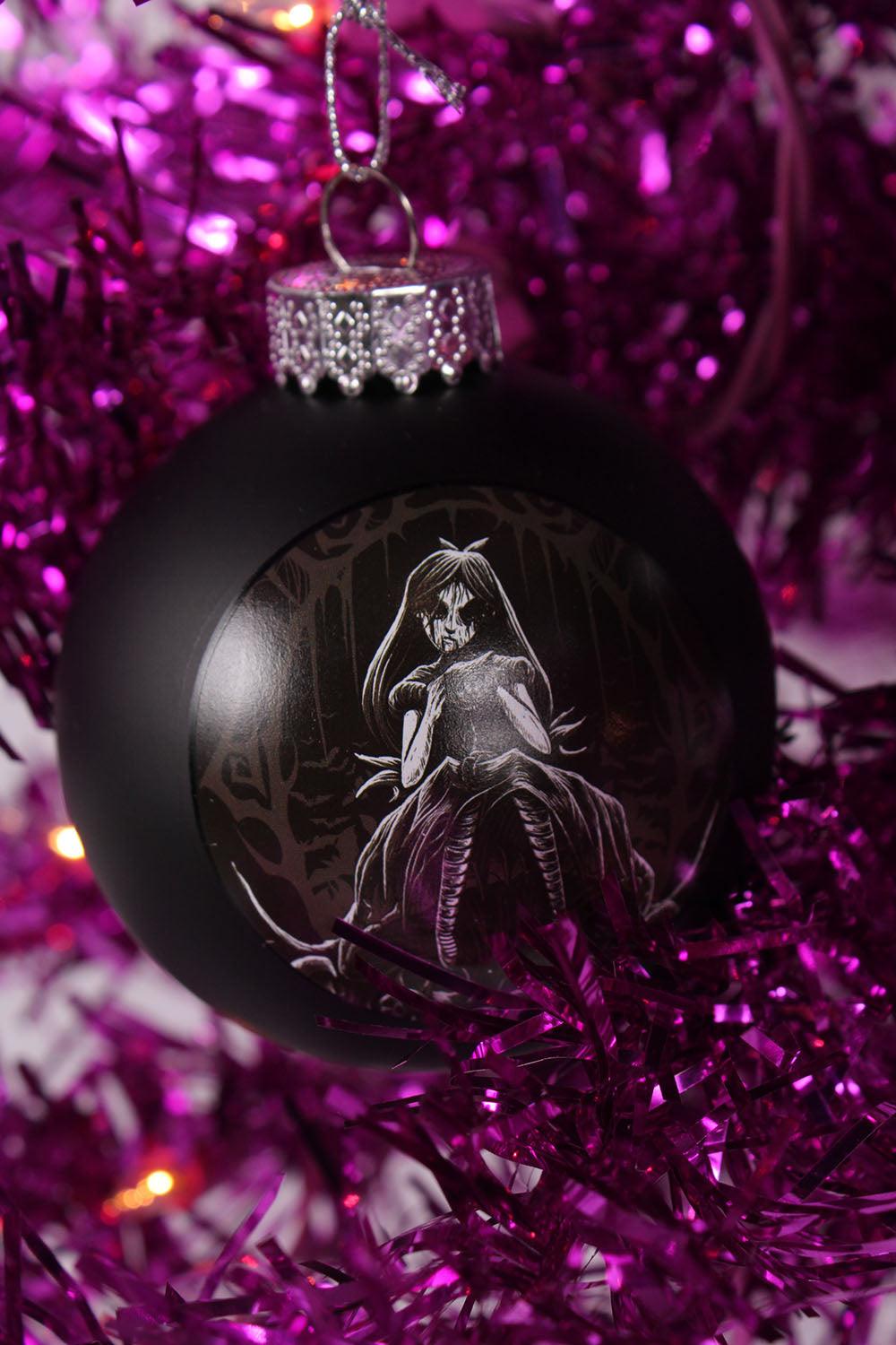 VampireFreaks Dark Alice in Wonderland Xmas Baubles Ornaments [Set of 12] - VampireFreaks