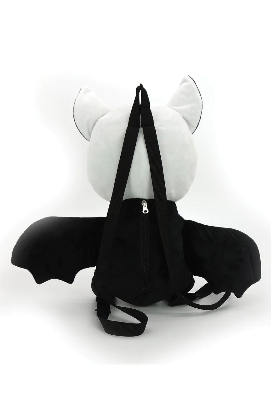 Skeleton Bat Stuffed Backpack