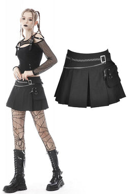Baddiecore Pleated Mini Skirt