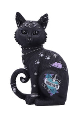 Estatua del gato de las nueve vidas