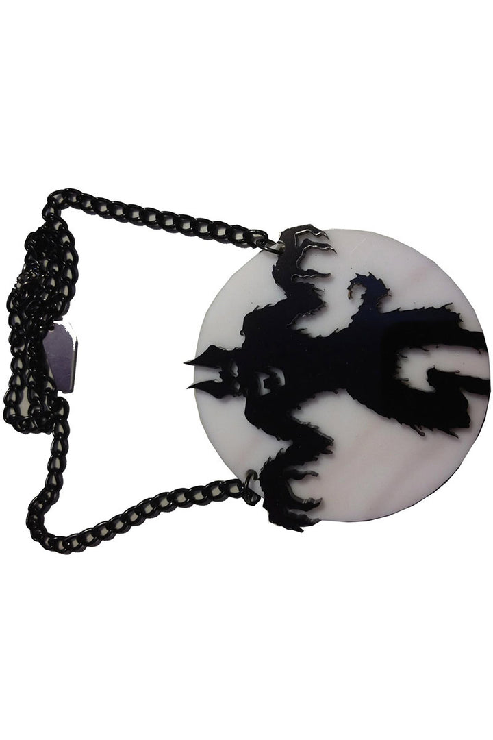 Howling at the Moon Werewolf Necklace