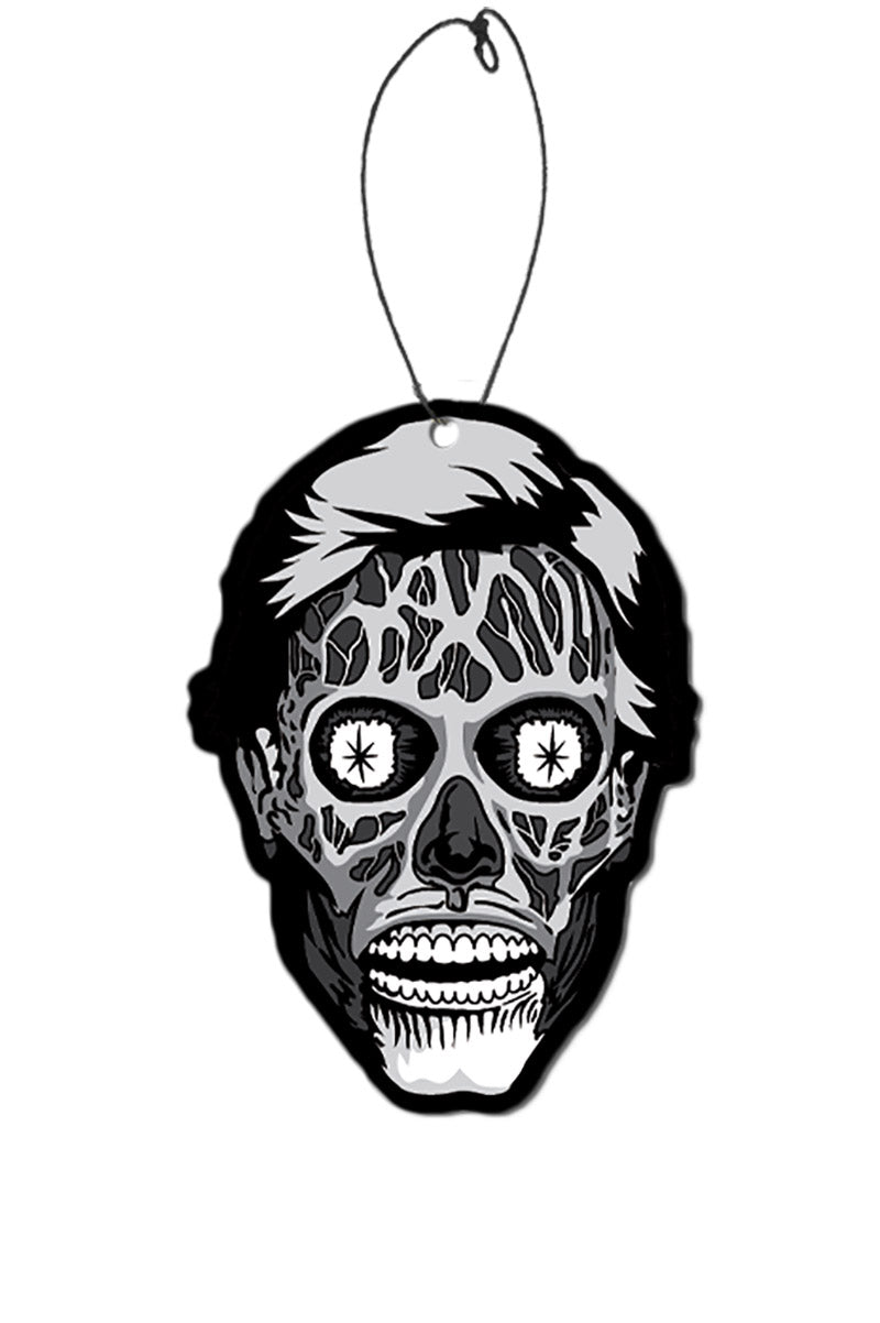 They Live Alien Air Freshener [Black/White]