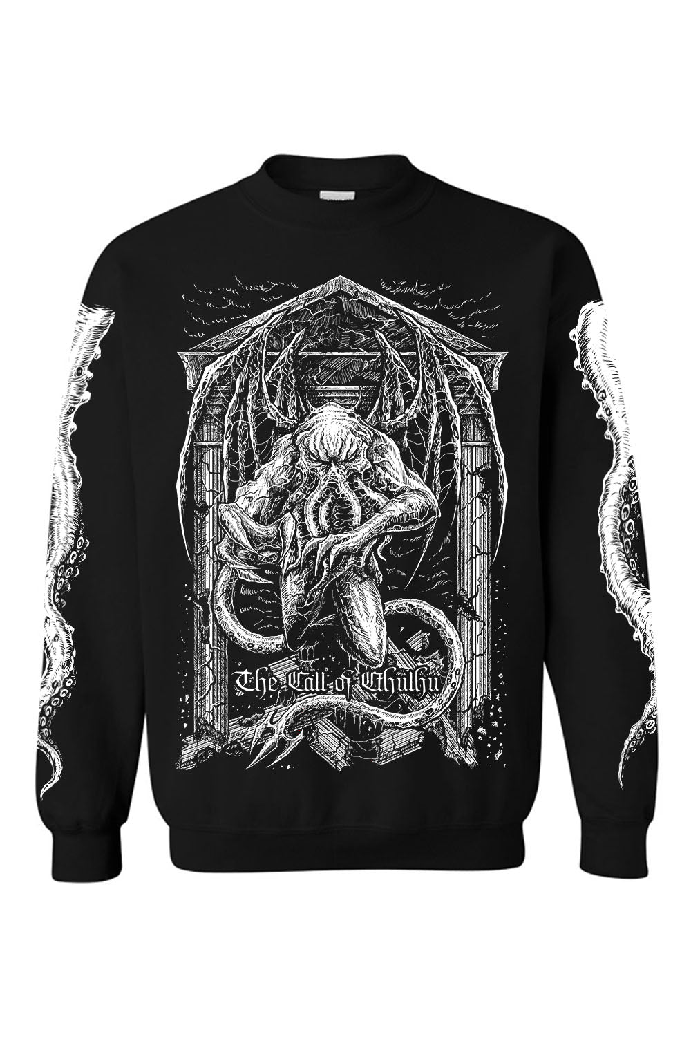 The Call of Cthulhu Sweatshirt Tentacle Sleeves VampireFreaks