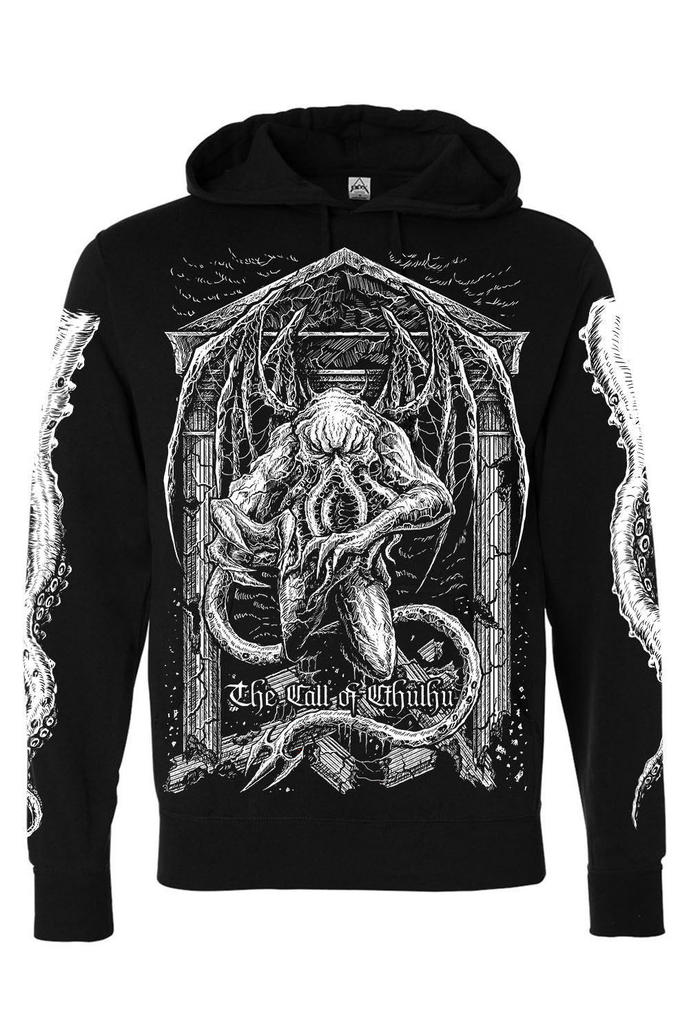 mens gothic pullover hoodie