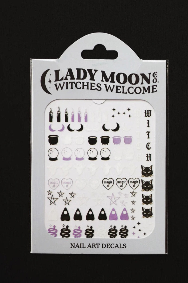 Witch Nail Art Decals