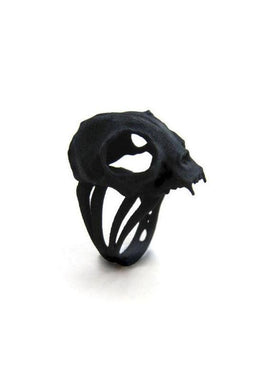 Cat Skull Ring