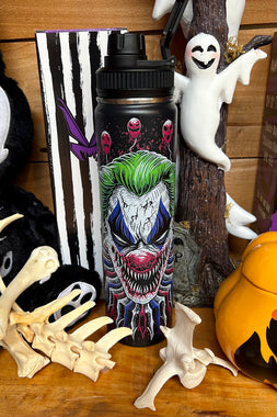 Killer Clowncore 24 Oz Water Bottle Tumbler