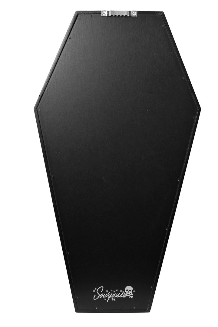 Striped Coffin Shelf [PUMPKIN/BLACK]