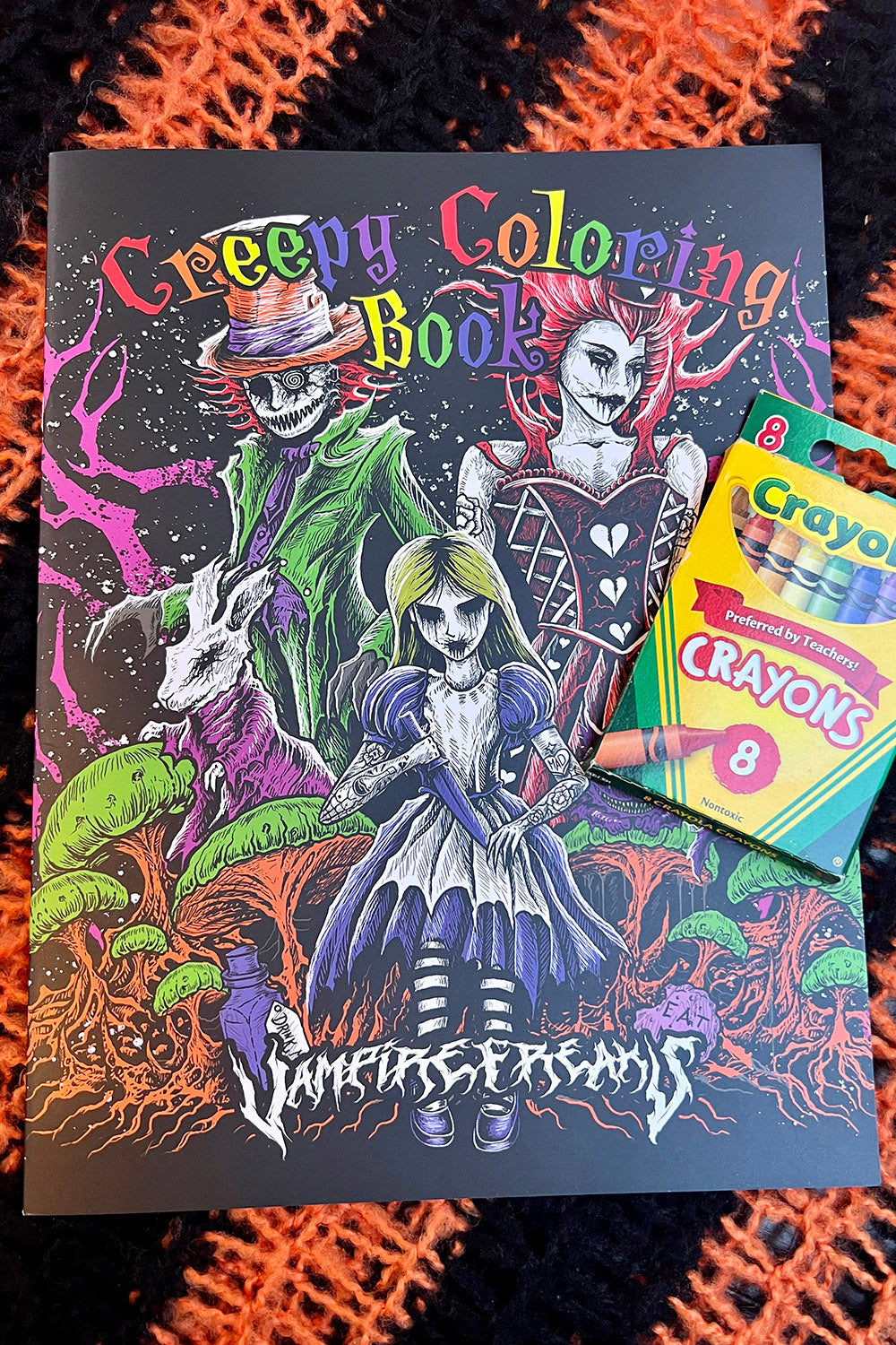 Creepy Coloring Book — Stationery VampireFreaks
