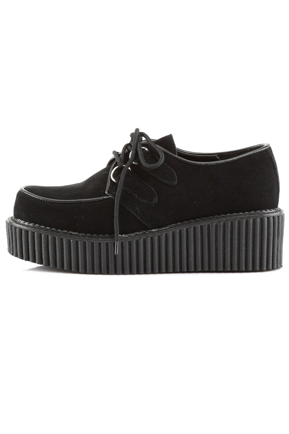 Haunt the Night CREEPER-101 Shoes [Black Suede]