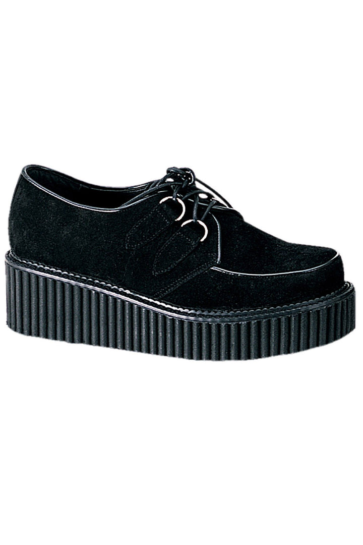 Haunt the Night CREEPER-101 Shoes [Black Suede]