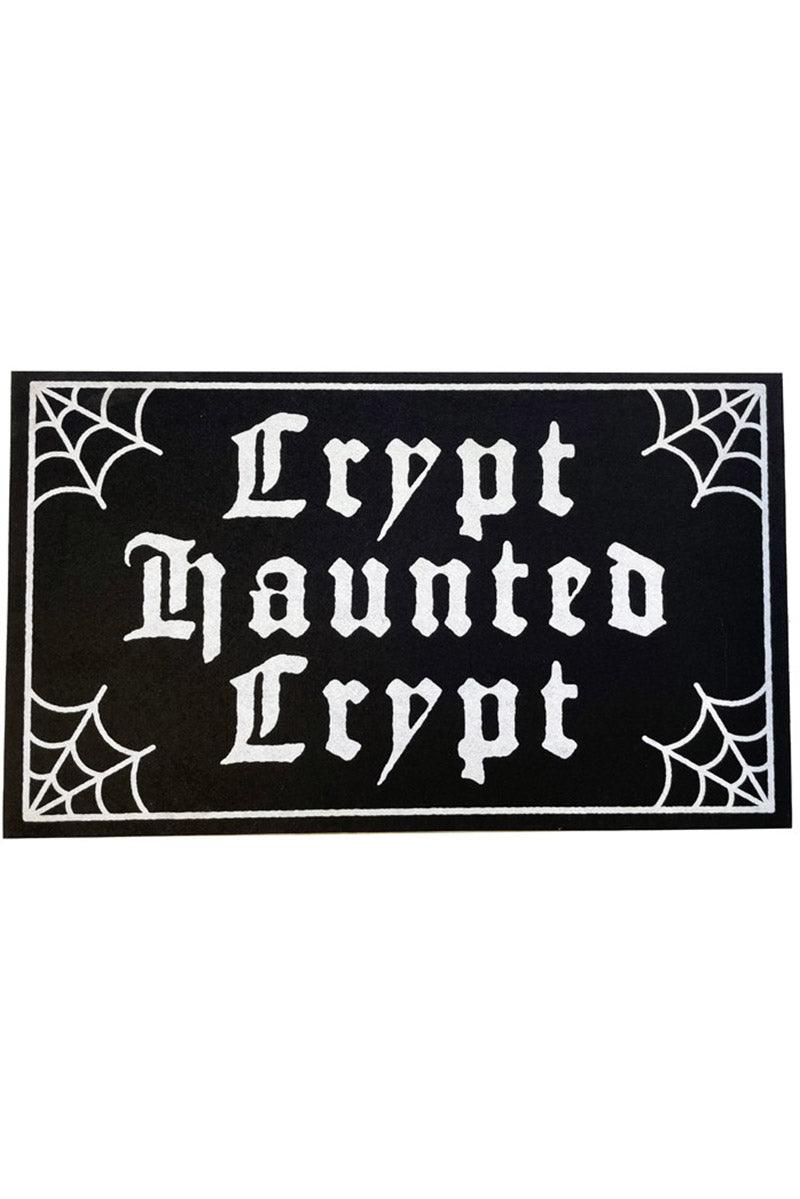 Sourpuss Crypt Haunted Crypt Doormat - VampireFreaks