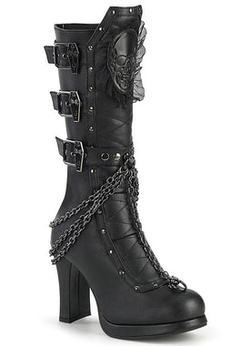 Coffin Countess Victorian Goth Boots [Crypto-67]