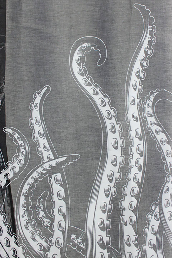 Tentacles Window Curtains