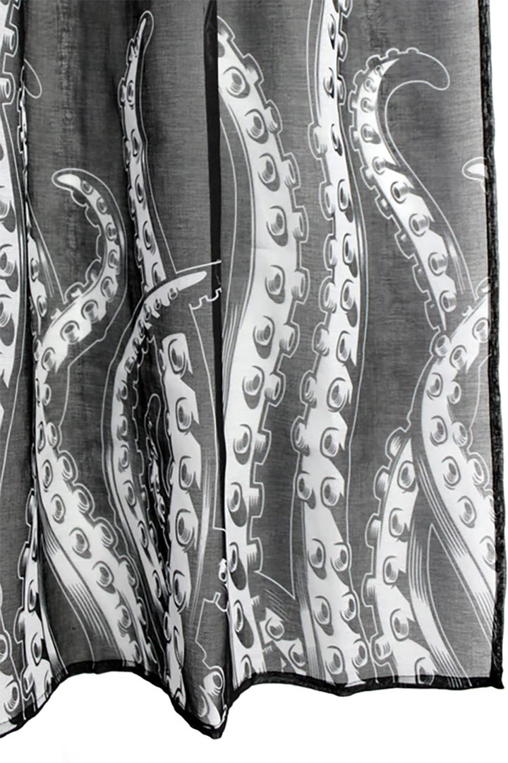 Tentacles Window Curtains
