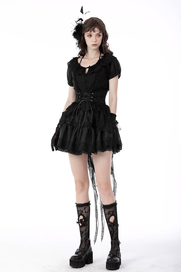 Black Ballet Corset Skirt