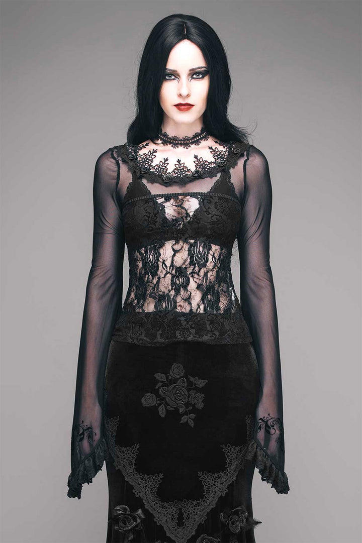 Strangeling Lace Top