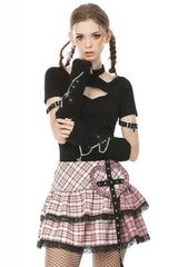 Wooly Grunge Goth Arm Warmers