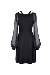 Spell School Puffed Sleeve Dress