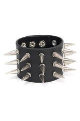 Punk Spike Cuff Bracelet