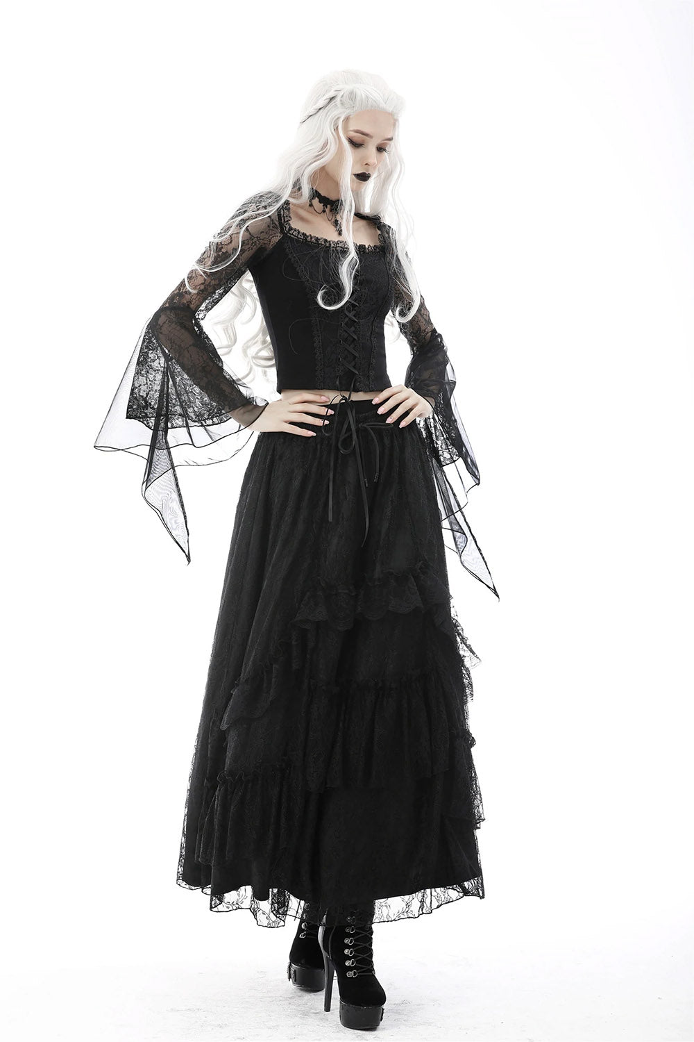 Specter Gothic Corset Top