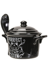 Purrfect Stew Bowl & Spoon Set