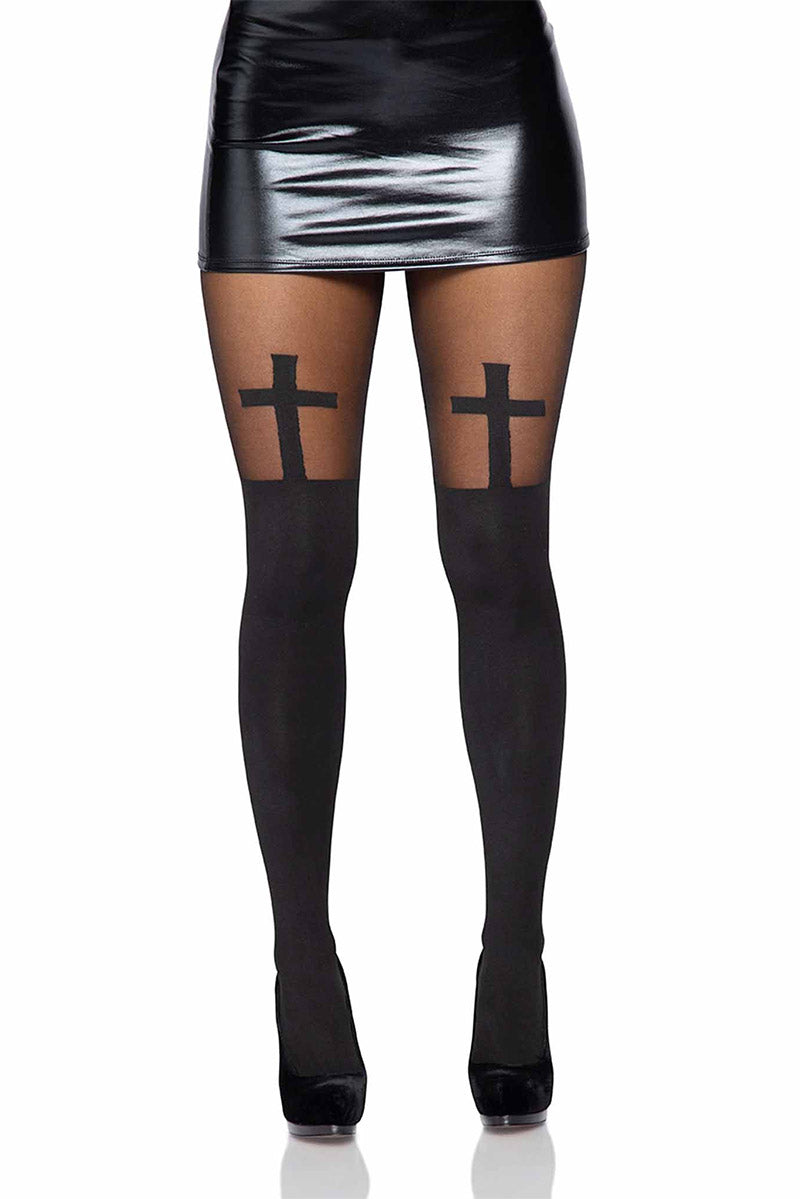 Forgive Me Father Tights