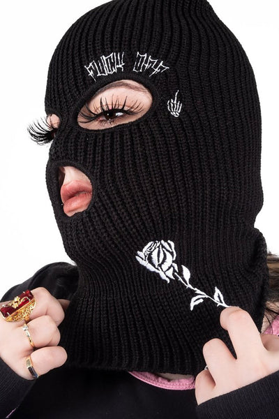 F Off Embroidered Balaclava Ski Mask – VampireFreaks