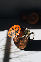 Spooky Cocktail Umbrellas [PUMPKIN]
