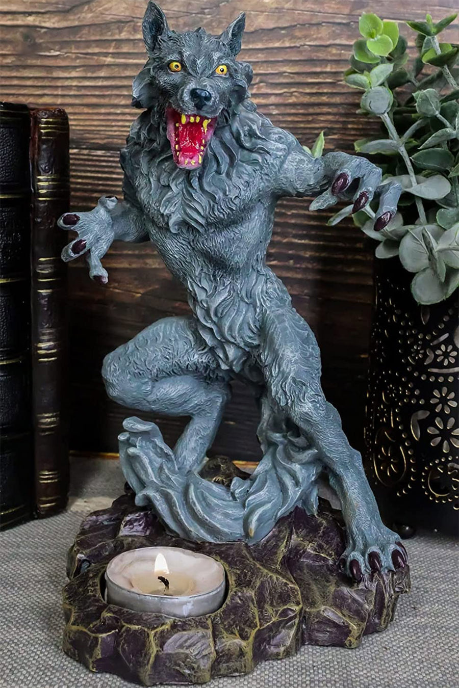 Werewolf Candle Holder