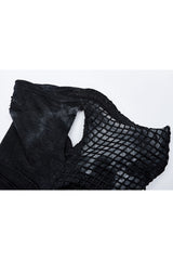 Camiseta blanqueada War Rig [NEGRO/GRIS]