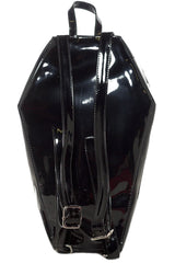 Monster Mash Collage Coffin Backpack