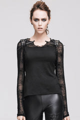 Morticia's Weeping Widows Top