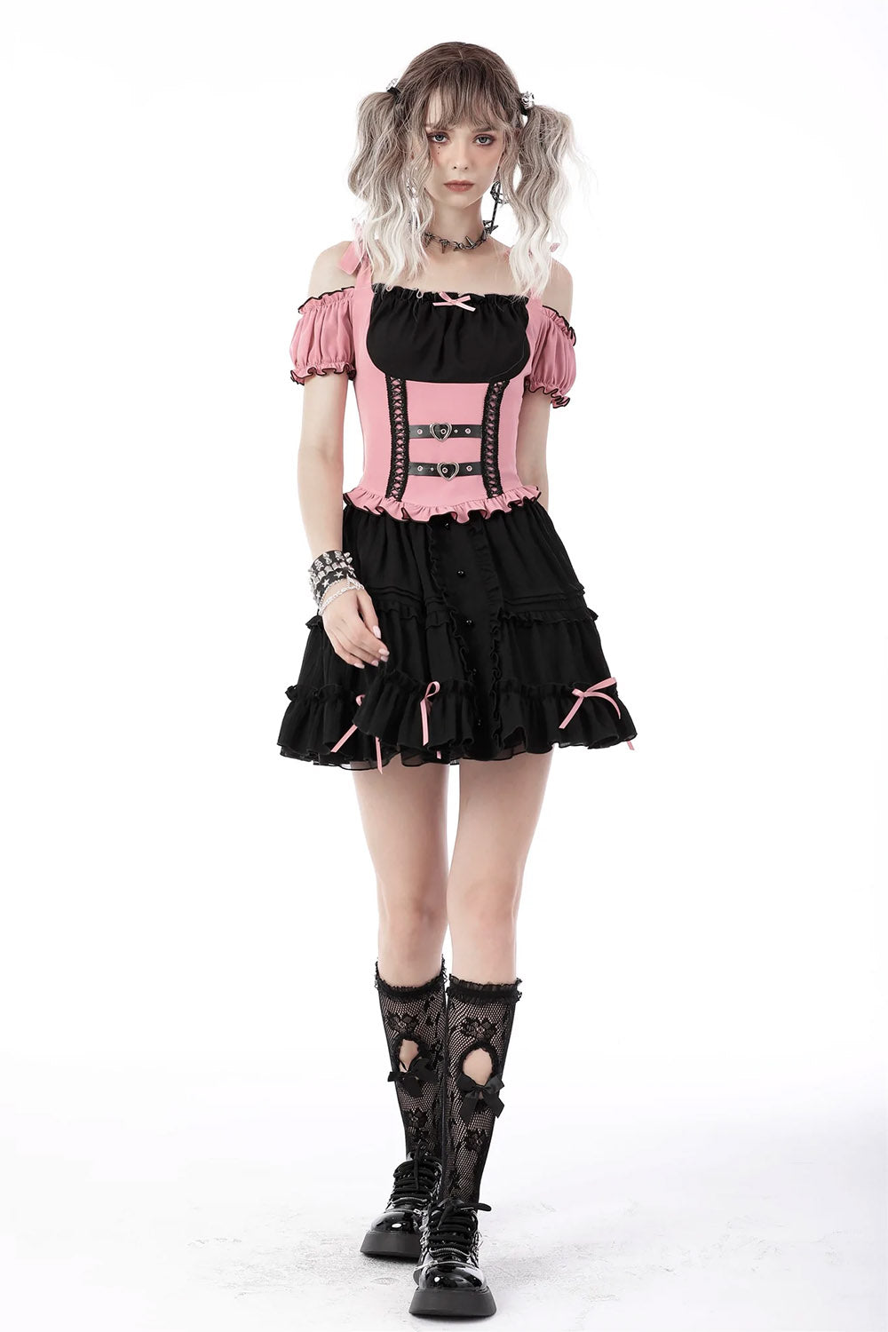 Paranormally Pink Corset Top