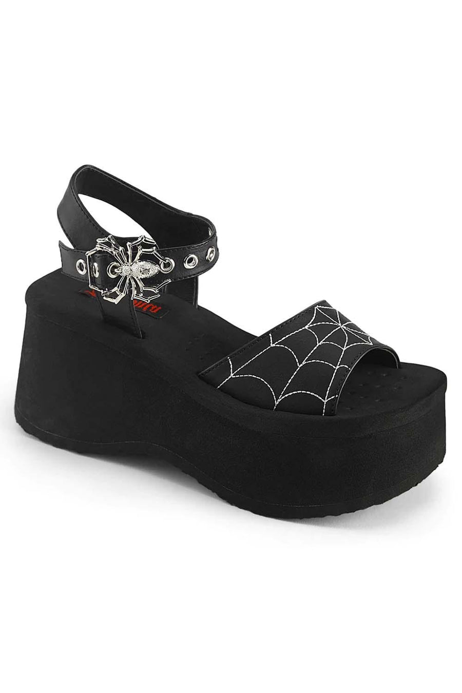 Demonia Creepy Crawly Platform Sandals [Funn-10] - VampireFreaks