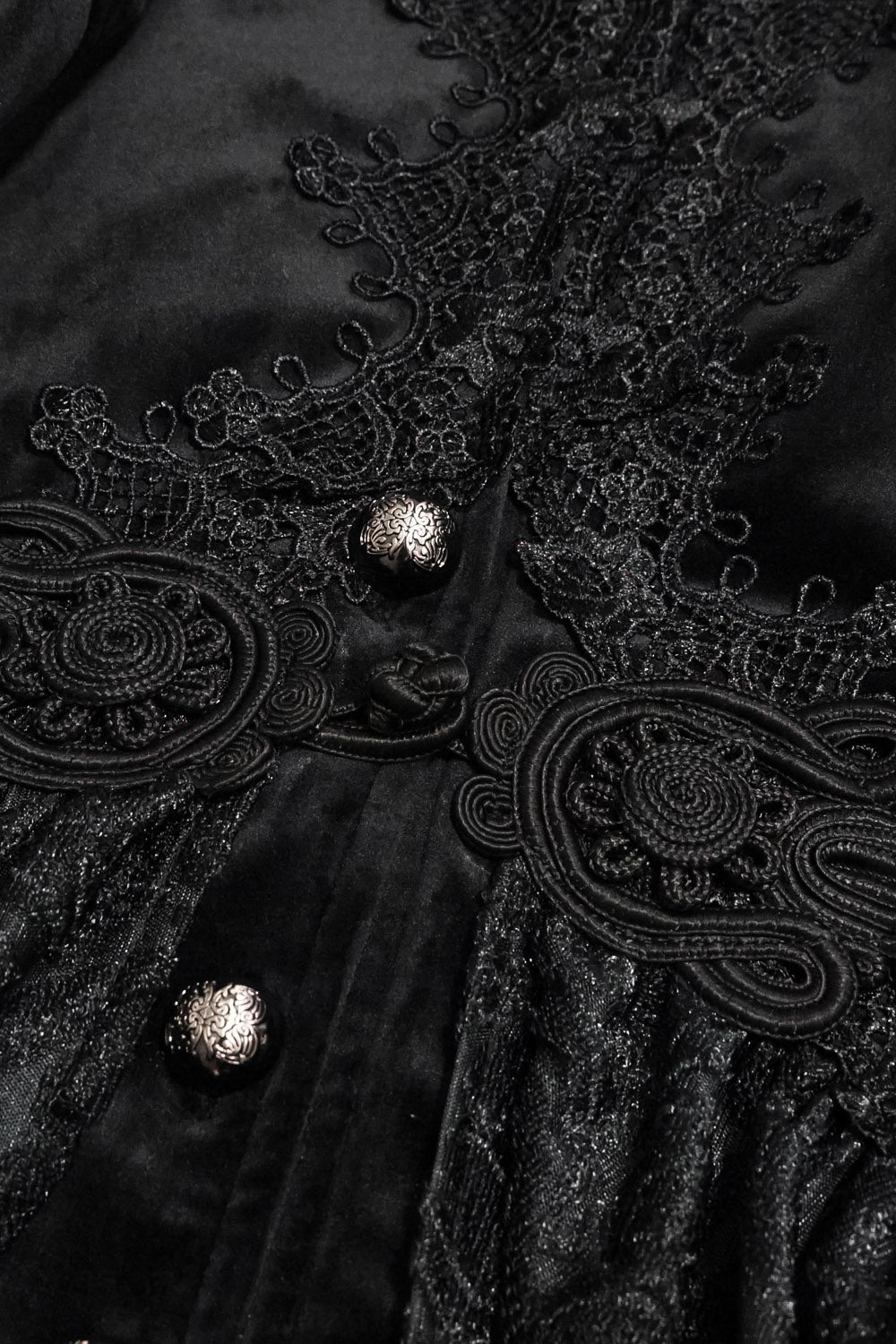 Witcheress Floral Lace Tailcoat