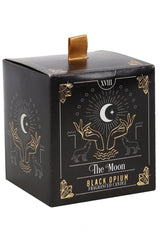 Vela del Tarot La Luna [Aroma a Opio Negro]