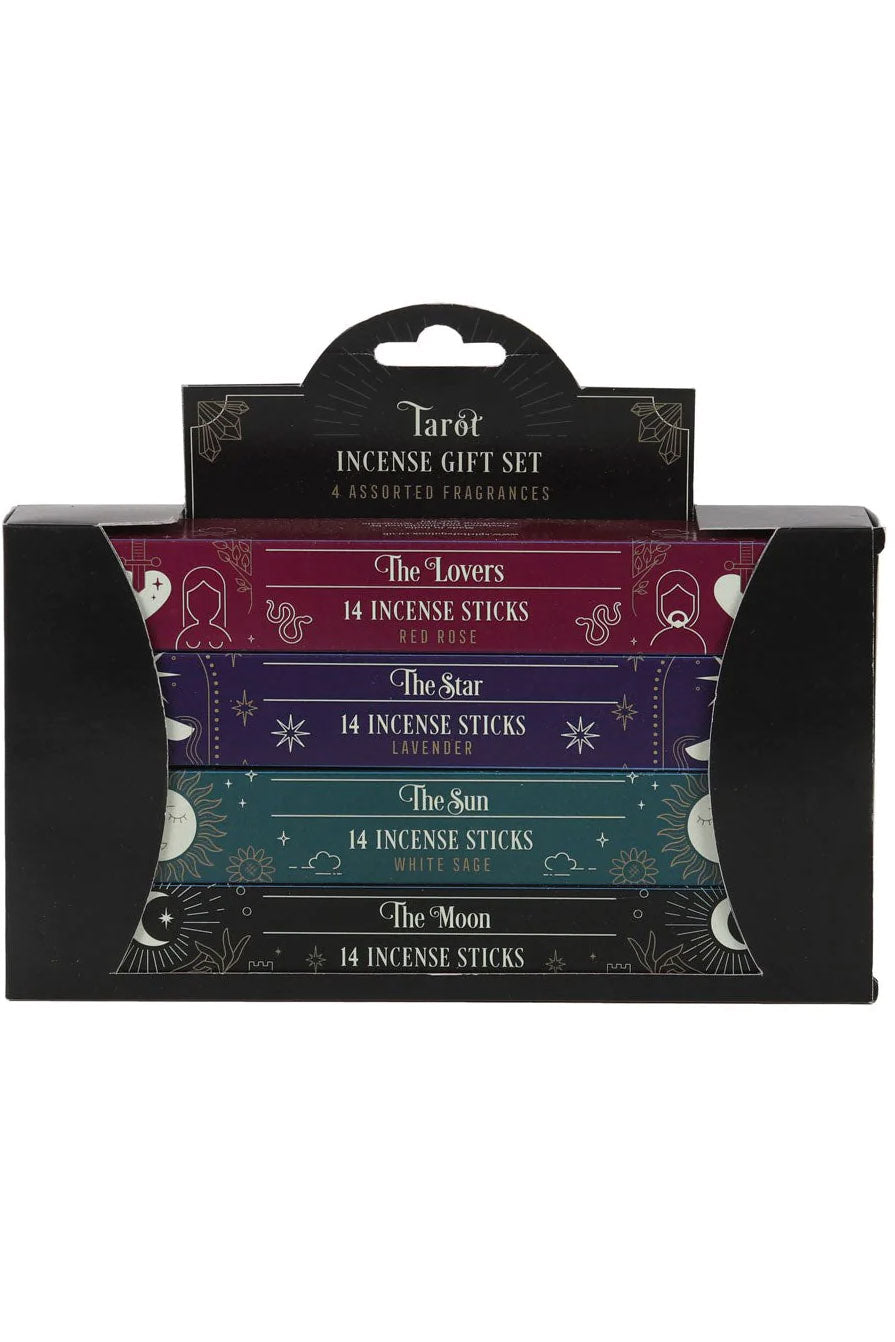 Tarot Card Incense Gift Set [4-Pack]