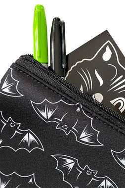 Nokturnal Bats Zip Pouch