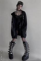 Slayeress Buckle Wide-Calf Boots [Swing-815WC Platforms]