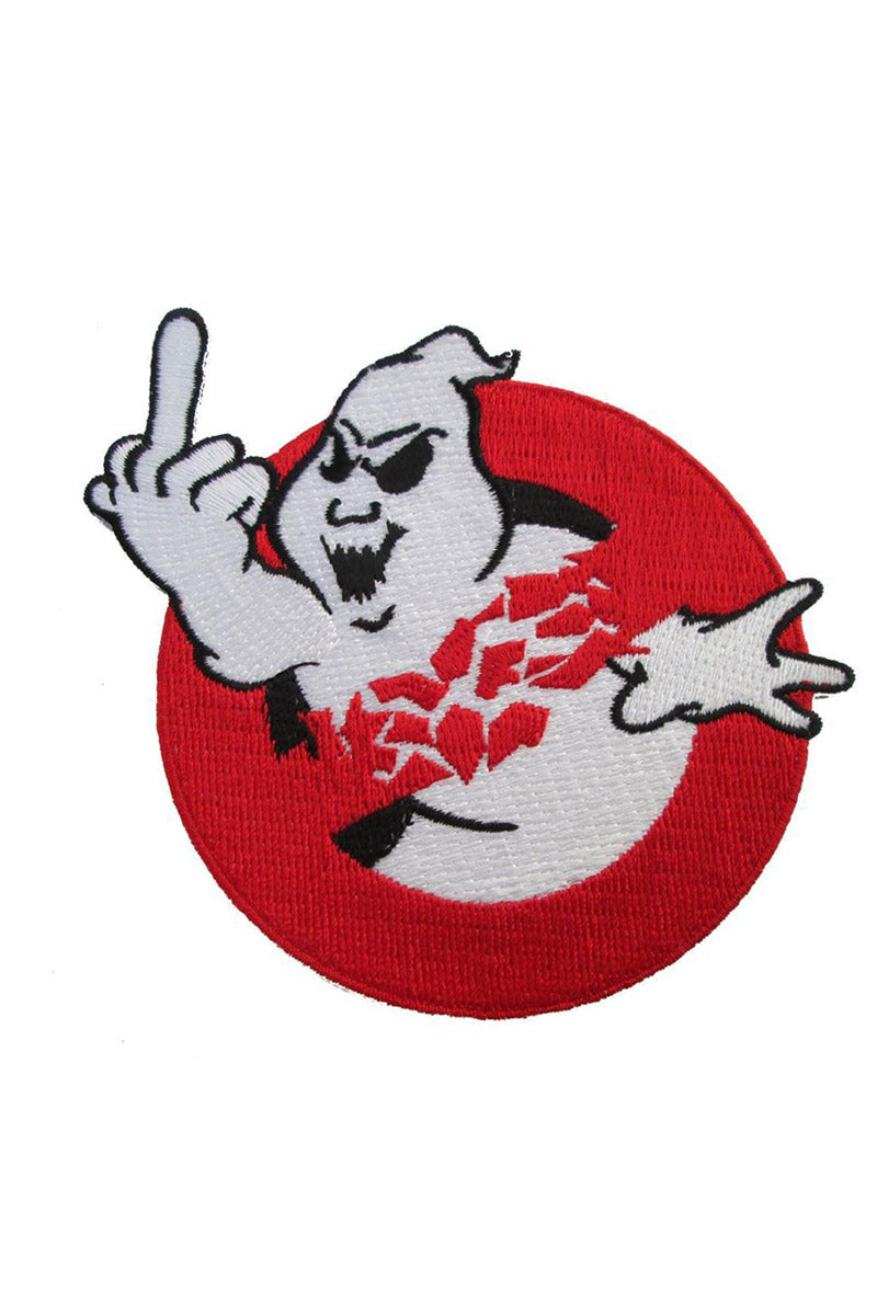 Ghostbusters / Ghostbastard Middle Finger Patch - Vampirefreaks Store