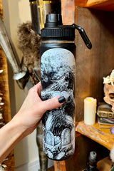Werewolf 24 Oz Water Bottle Tumbler