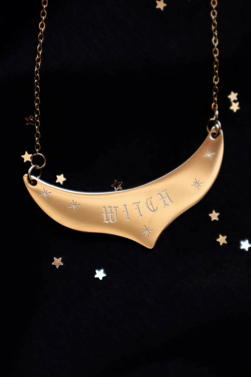 Witch Plate Necklace