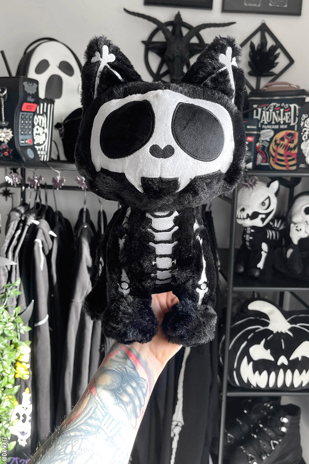 Skelekitty Plush Toy